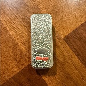 VINTAGE NEVER USED BLISTEX ANNIVERSARY TIN "60 YEARS OF SMILES!" - SO CUTE!